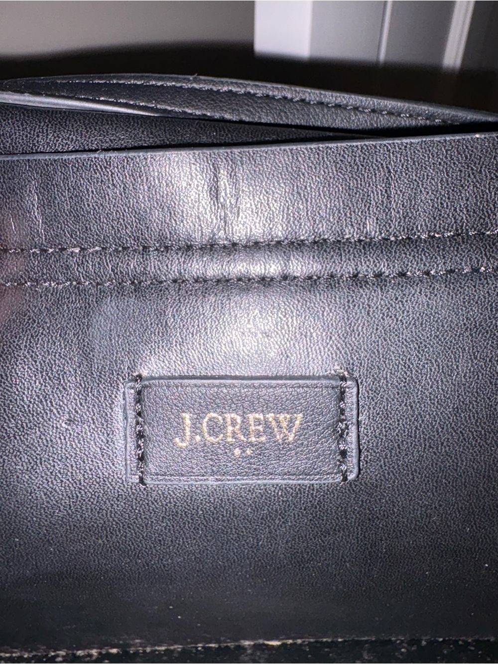 J. Crew Leopard Print Crossbody with Black Trim - Picture 6 of 6